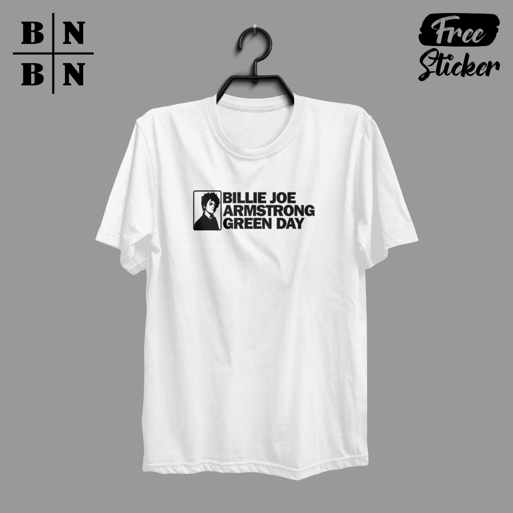 Kaos Billie Joe Armstrong - Vocalist Green Day Band 02