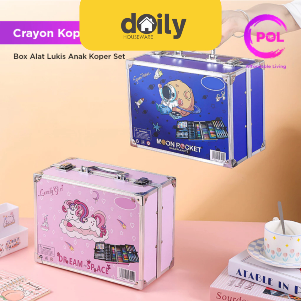 

DH - Crayon koper 133pcs | crayon set 128pcs | krayon anak