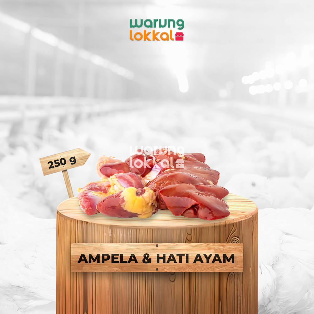 

Ampela & Hati Ayam 250g - Warung Lokkal