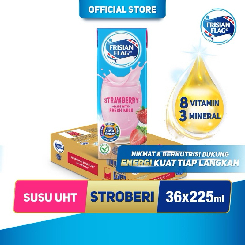 

susu frisian flag kotak uht 225g x 36pcs
