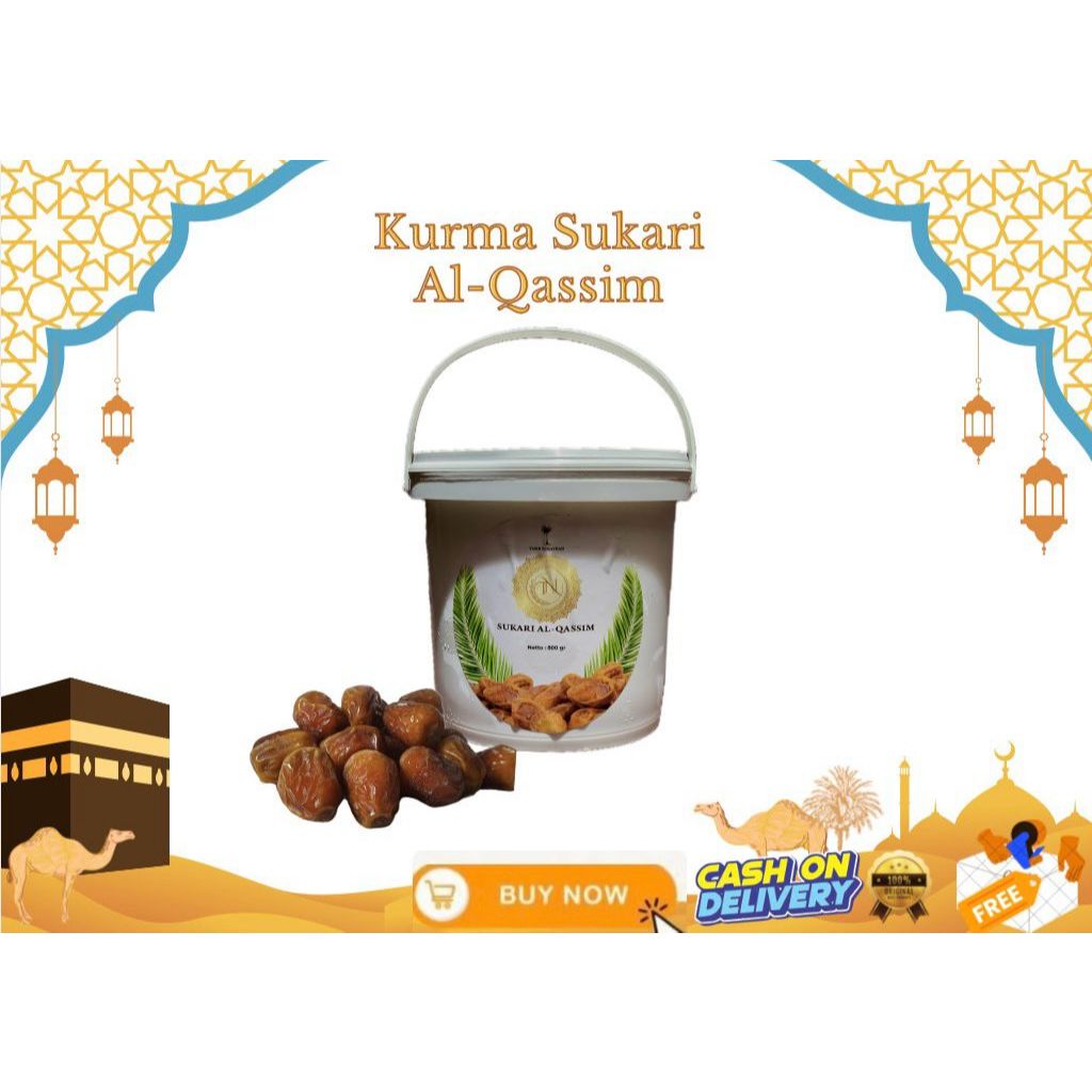 

KURMA SUKARI AL QASSIM -KURMA SUKKARI EMBER 800gr