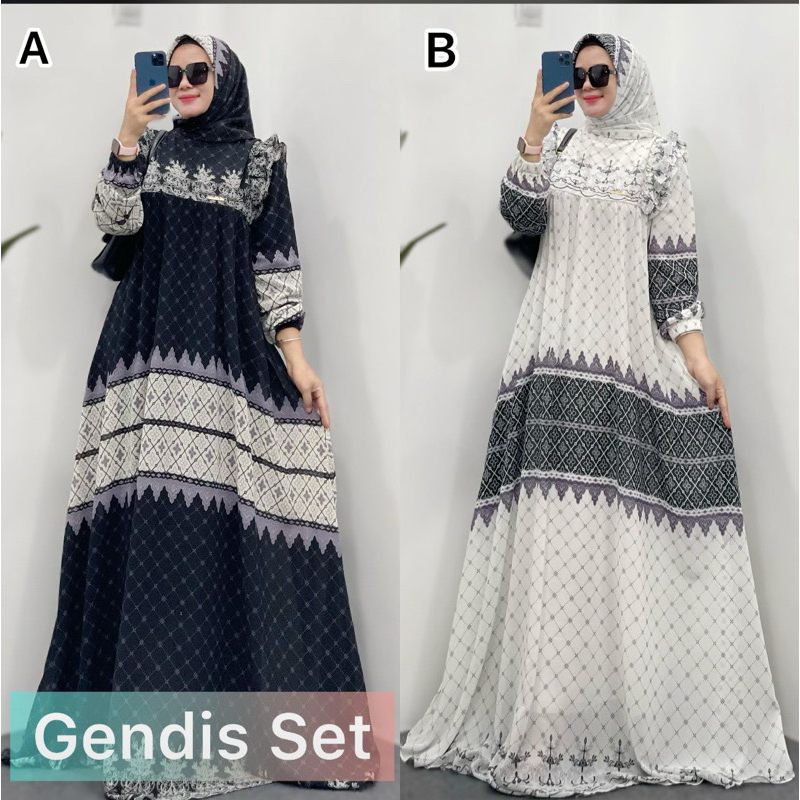 gamis gendis set