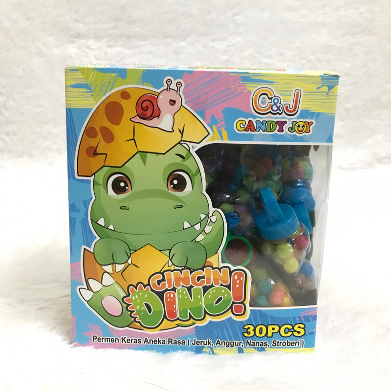 

CINCIN DINO Permen 1 Box isi 30pcs