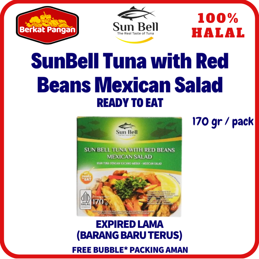 

SUN BELL Tuna with Red Beans Mexican Salad 170 Gr