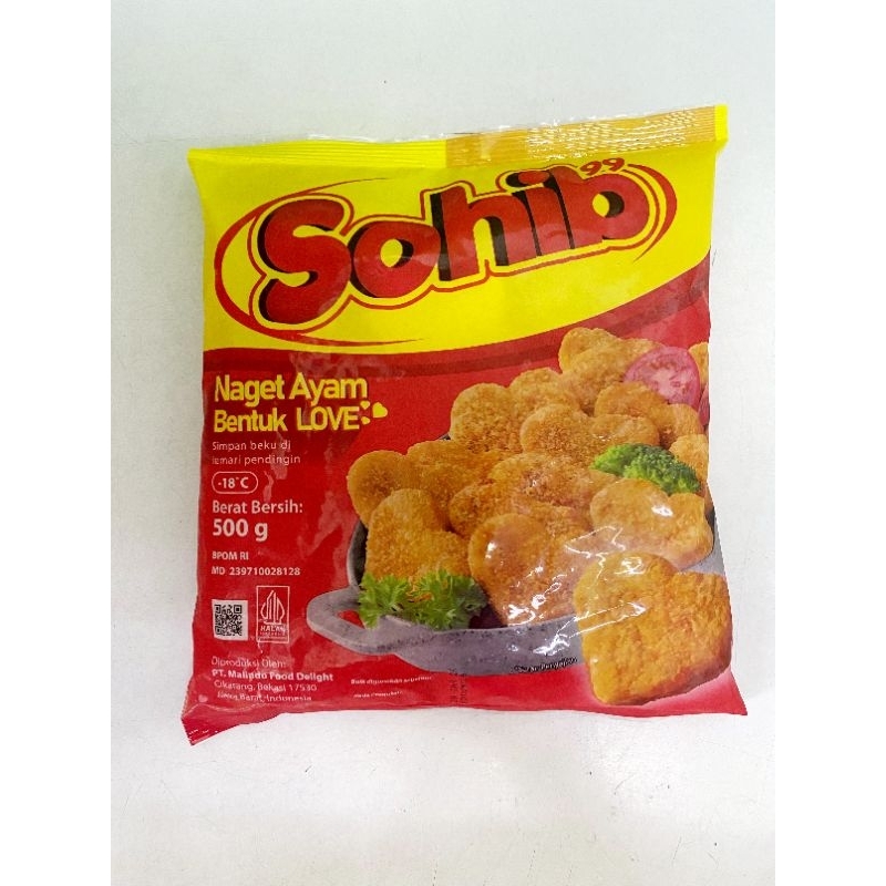 

Sohib Naget Ayam Love 500gr