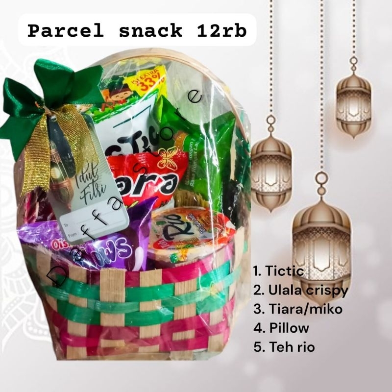 

Parcel snack lebaran/parcel sembako lebaran/parcel sederhana