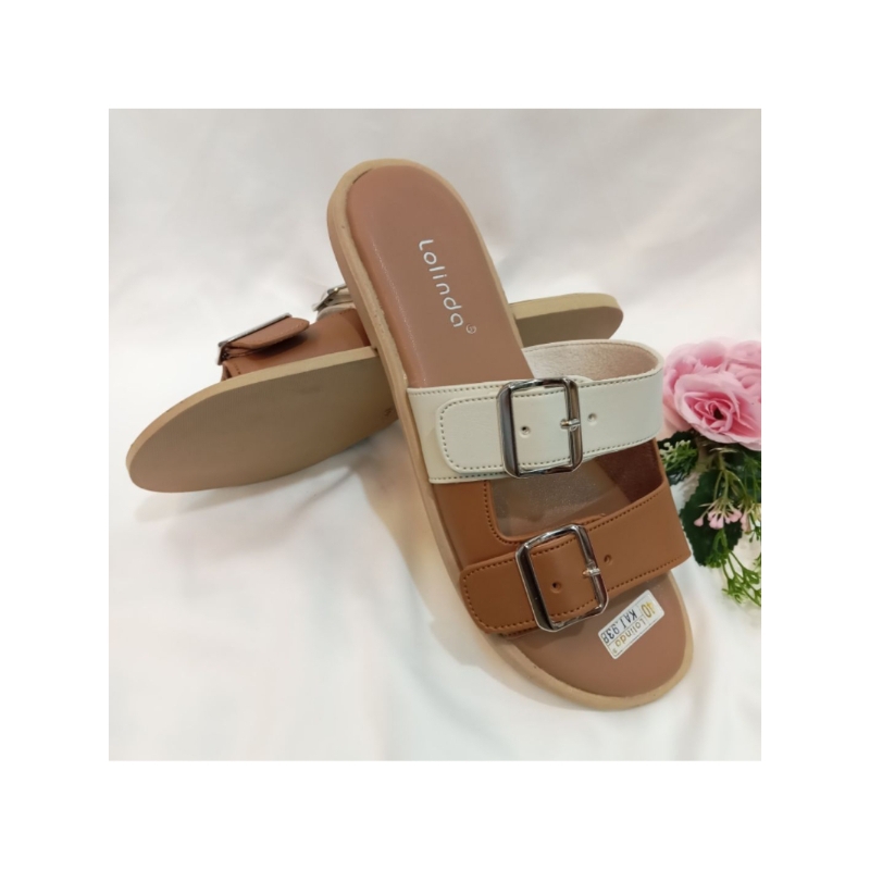 sendal wanita kulit original lolinda