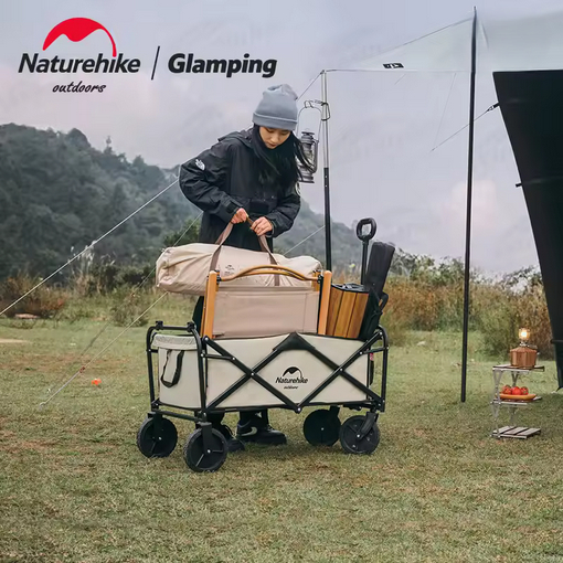 TROLI LIPAT NATUREHIKE NH19PJ001 - FOLDING CAMPING TROLLEY