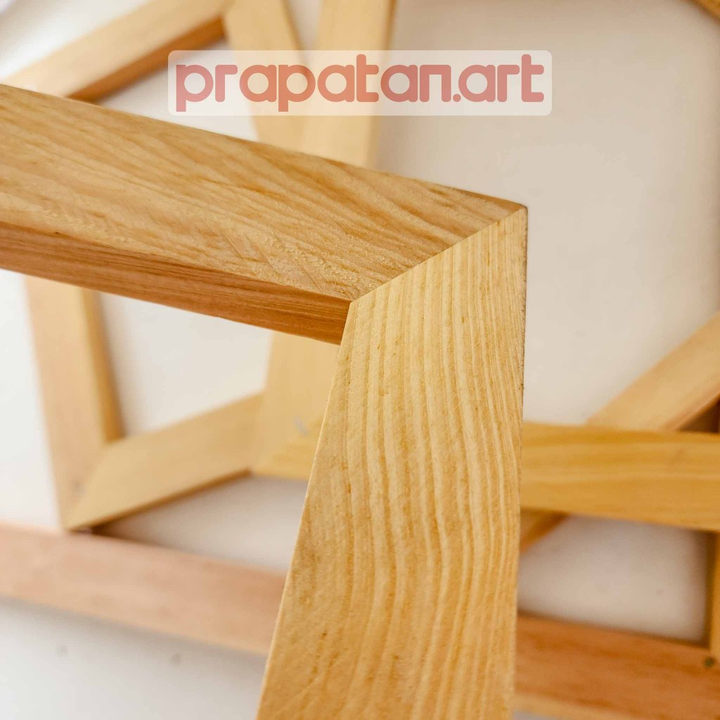 

RB Spanram Kanvas Lukis 50-100CM Bingkai Kayu Belakang Kanvas Canvas Wooden Back Frame