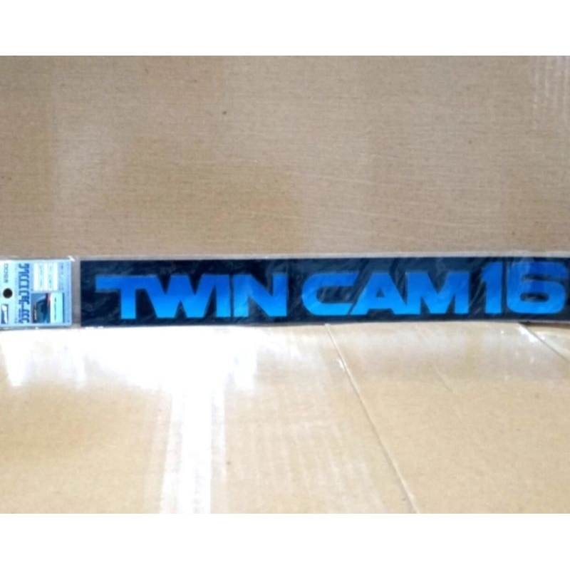

Stiker Sticker Mobil Wako Original Japan 37CM x 4CM - TWIN CAM 16