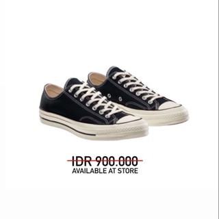 CONVERSE 70s Low Black Egret Bnib