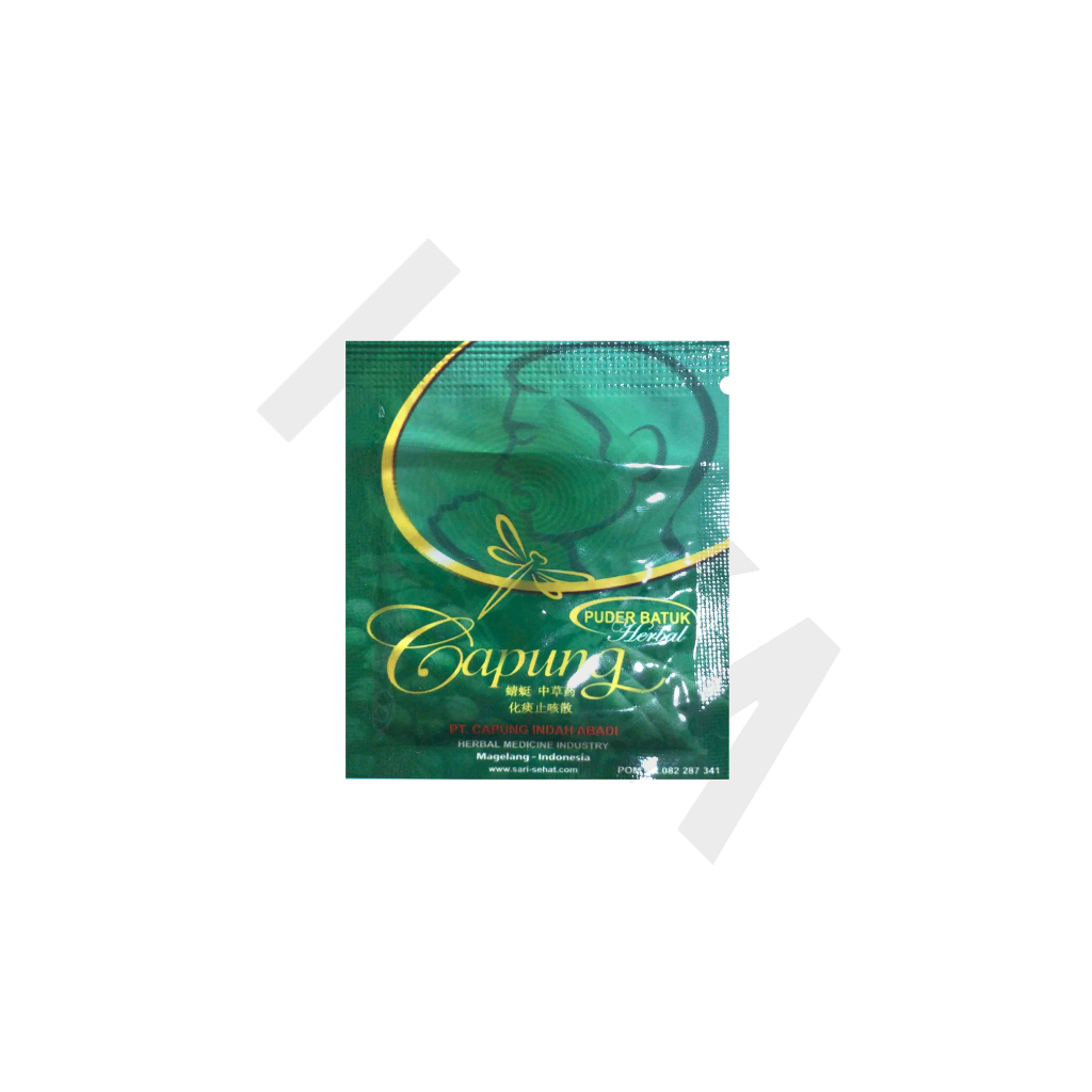 

Puder Batuk Cap Capung 1 Sachet - Obat Batuk Herbal [Majapahit]
