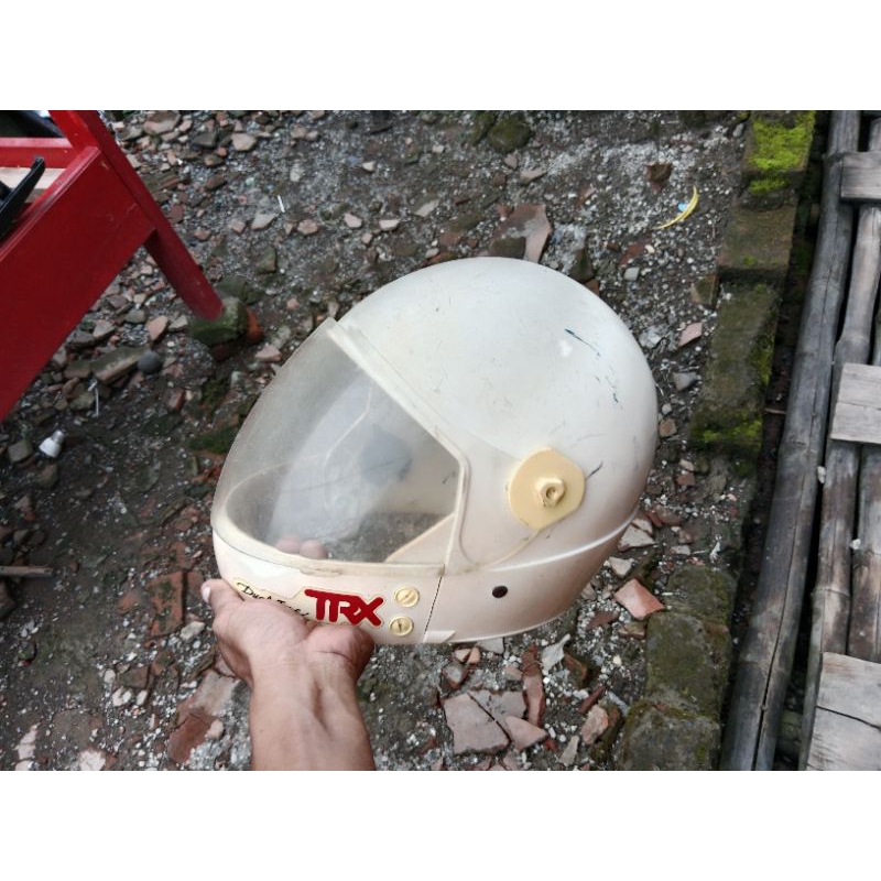 helm jadul TRX original
