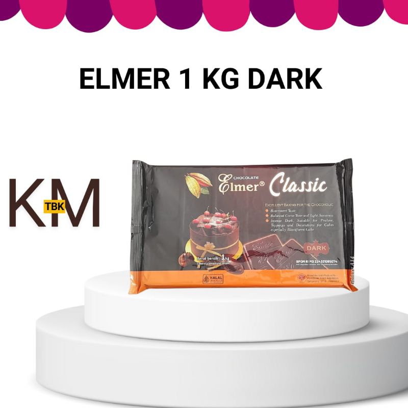 

Elmer Coklat Compound Dark 1 kg