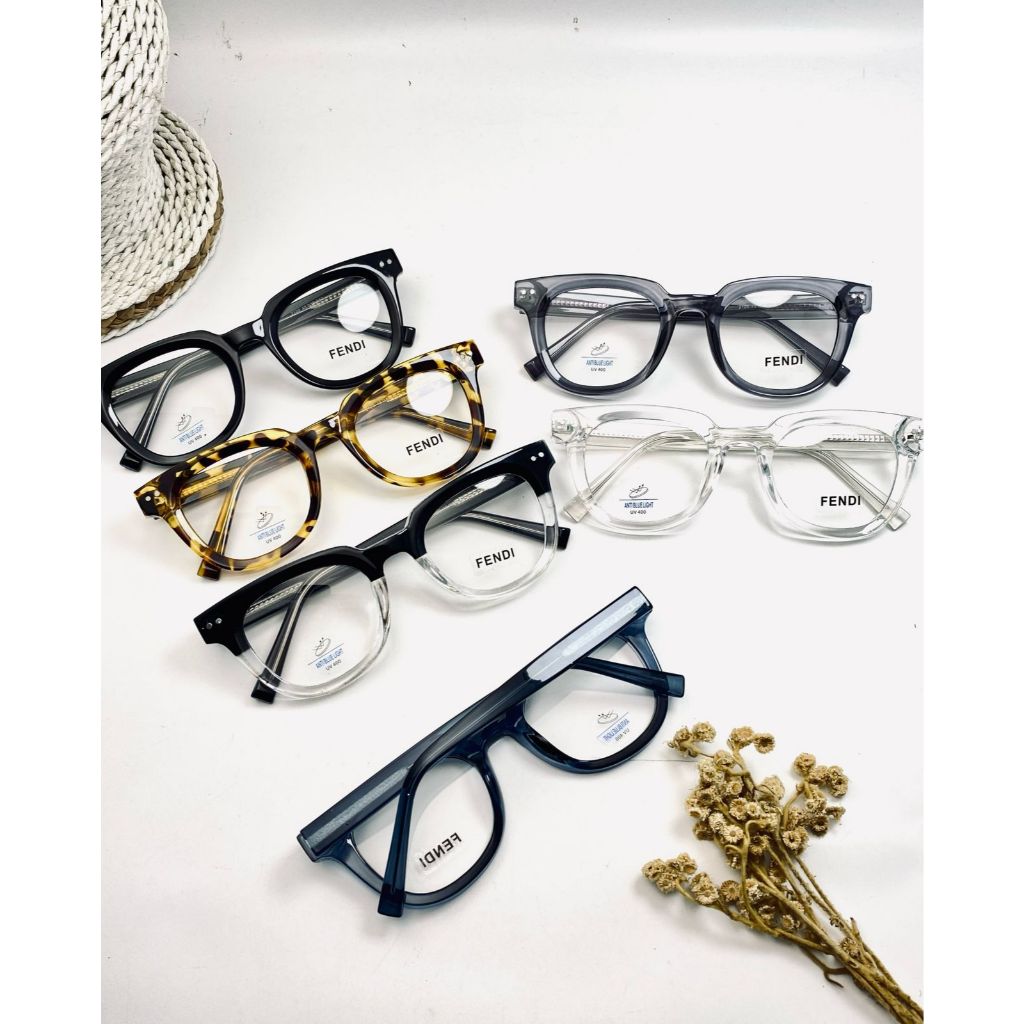 FRAME KACAMATA FASHION CAT EYE FENDI | KACAMATA ANTI BLUERAY | KACAMATA PHOTOCROMIC | MURAH