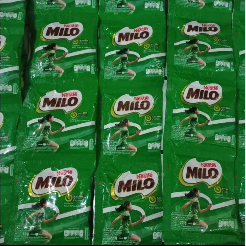 

Milo 1 Renceng isi 10 pcs