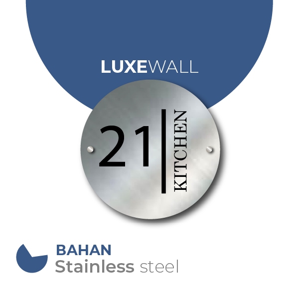 plat nama rumah / nomer rumah aesthetic / custom nomor rumah /nomor rumah tempel stainless