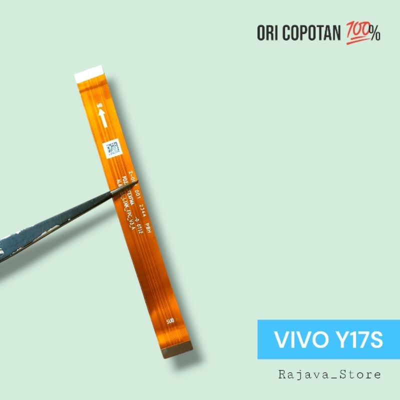 Fleksibel fleksible penghubung mesin UI vivo y17s ori original cabutan copotan asli garansi normal