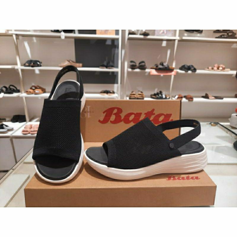 Bata Comfit Cushion Sandal Slop Tali Wanita