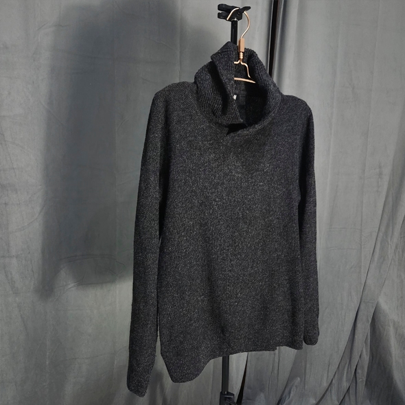 H&M Polo Sweater Knit (dark grey)