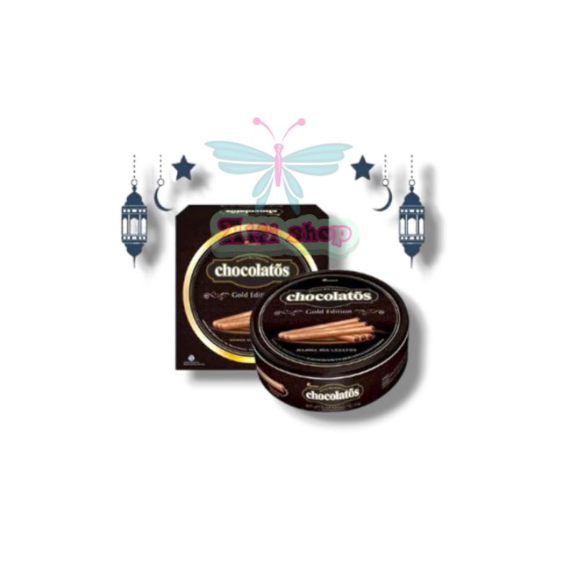 

chocolatos wafer roll isi cokelat berat 350gram gold edition