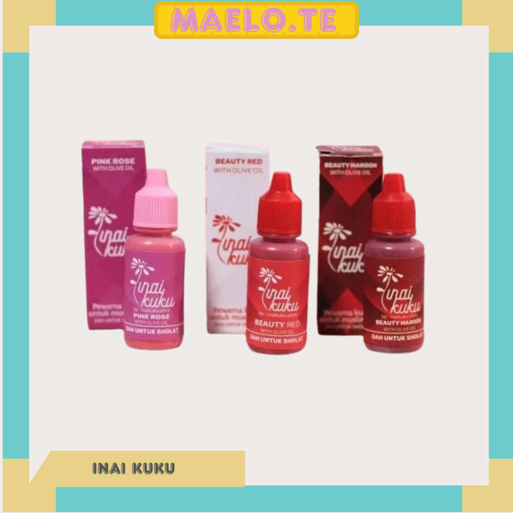 Inai Kuku  BPOM Kutek Henna 100% Original INAI KUKU 100% ORIGINAL