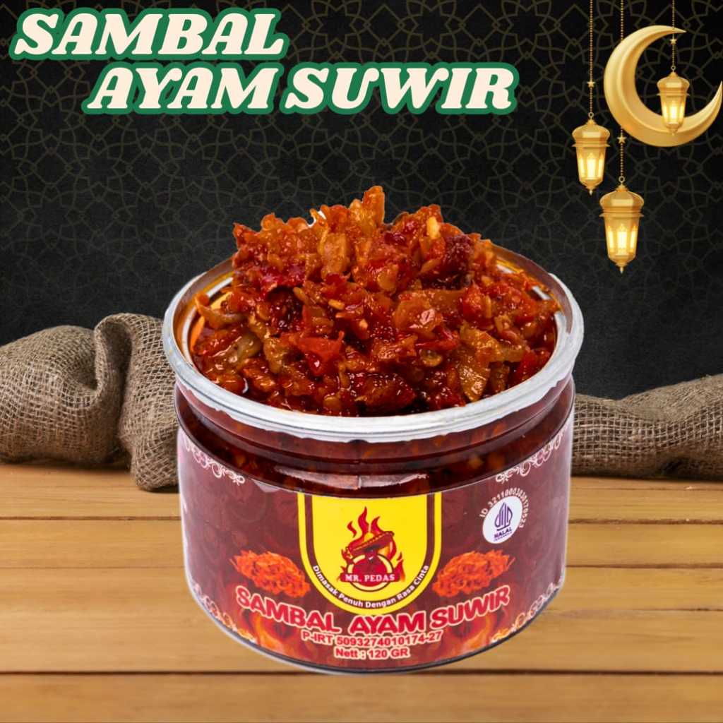 

RK60 SAMBAL MR.PEDAS SAMBEL CUMI ASIN TERI MEDAN TONGKOL MERCON ROA ASAP AYAM SUWIR UDANG REBON