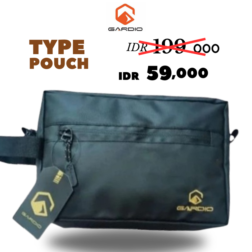 Gardio POUCH , Tas Pouch , Tas Clutch , Tas Selempang Pria Dan Wanita