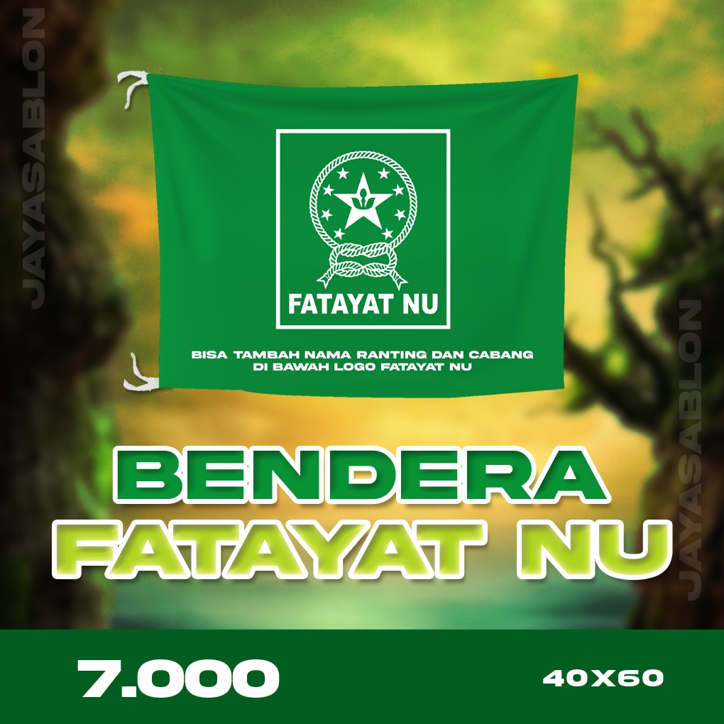 BENDERA FATAYAT NU bisa tambah nama ranting