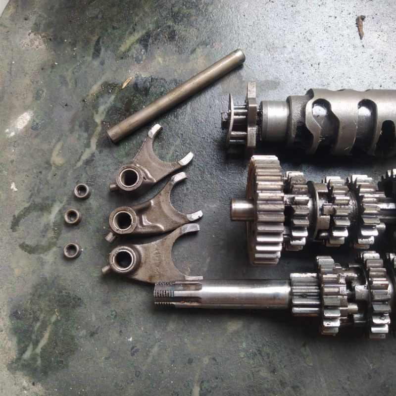 Rasio satria 2 stroke 6 speed