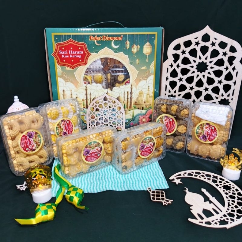 

PAKET HAMPERS MURAH SARI HARUM DIAMOND KUE KERING LEBARAN