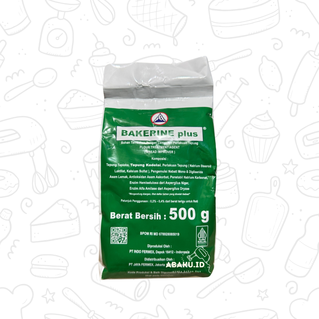 

BAKERINE PLUS / PELEMBUT KUE / BAKRIN PLUS 500 GR