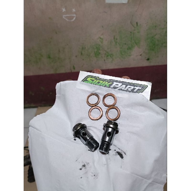 Baut oil cooler satria Fu ORI copotan