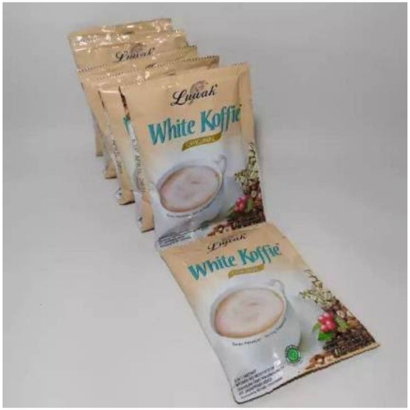 

Luwak White Koffie Kopi Bubuk Sachet Original (1 Sachet)