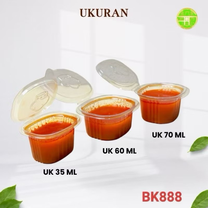 Mika Cup Pudding Tutup / SSY Mika Pudding Tutup Sambung / Mika Cup Pudding Tutup / Cup Pudding Tutup