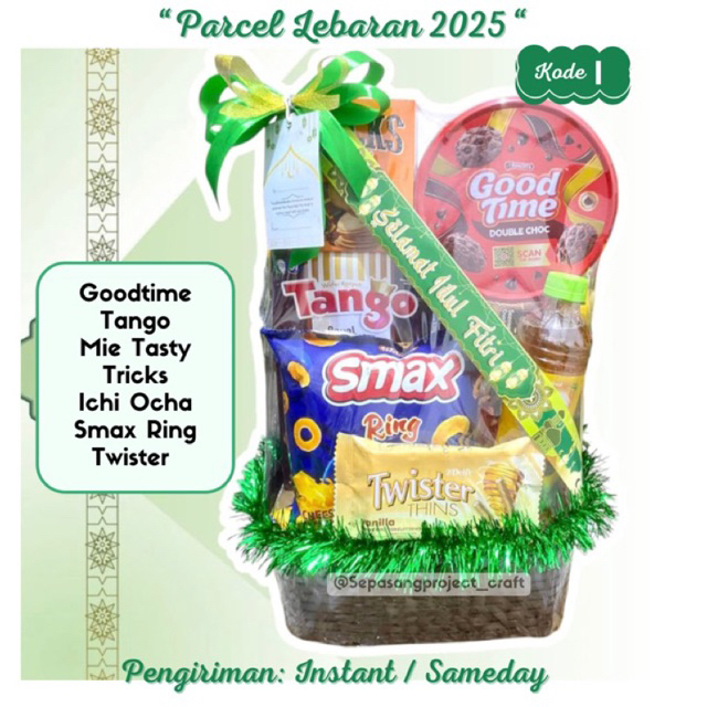 

Parcel lebaran idul fitri | parcel makanan snack lebaran munggahan ramadhan | Haampers lebaran jakarta