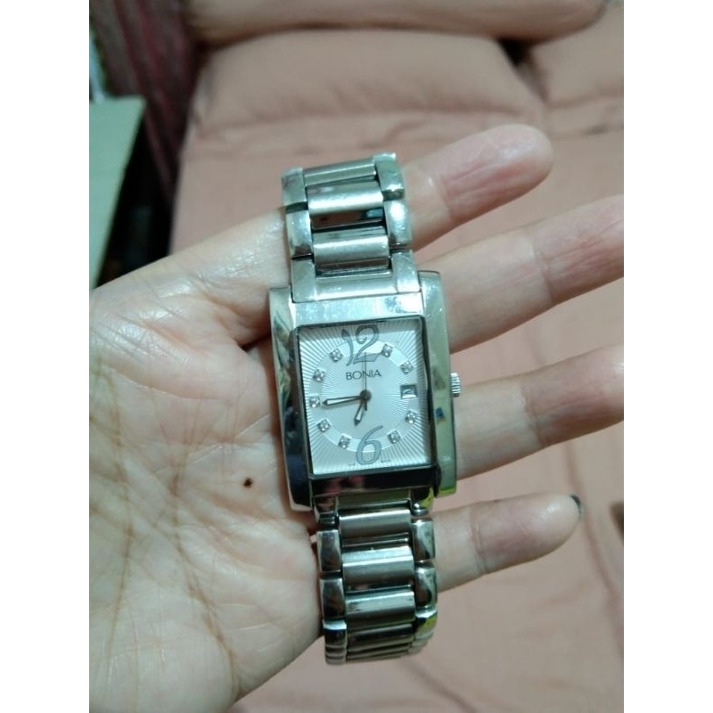 Bonia Jam Tangan Wanita Preloved Original