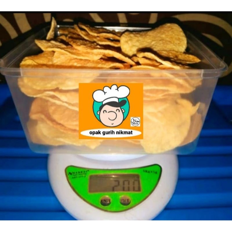 

Opak Singkong gurih nikmat