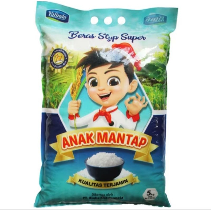 

BERAS ANAK MANTAP KEMASAN 5 KG