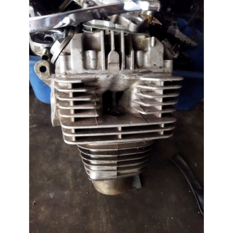 Silinder Blok Kop Burkop Blok Head Honda Tiger Lama Tilam Set isi dan Blok GL 100 Isi Standar Tiger 