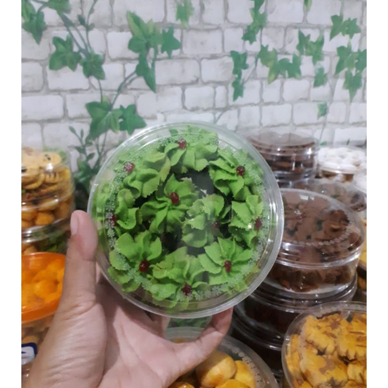 

Kue Kering Lebaran Mawar Pandan 250 gram