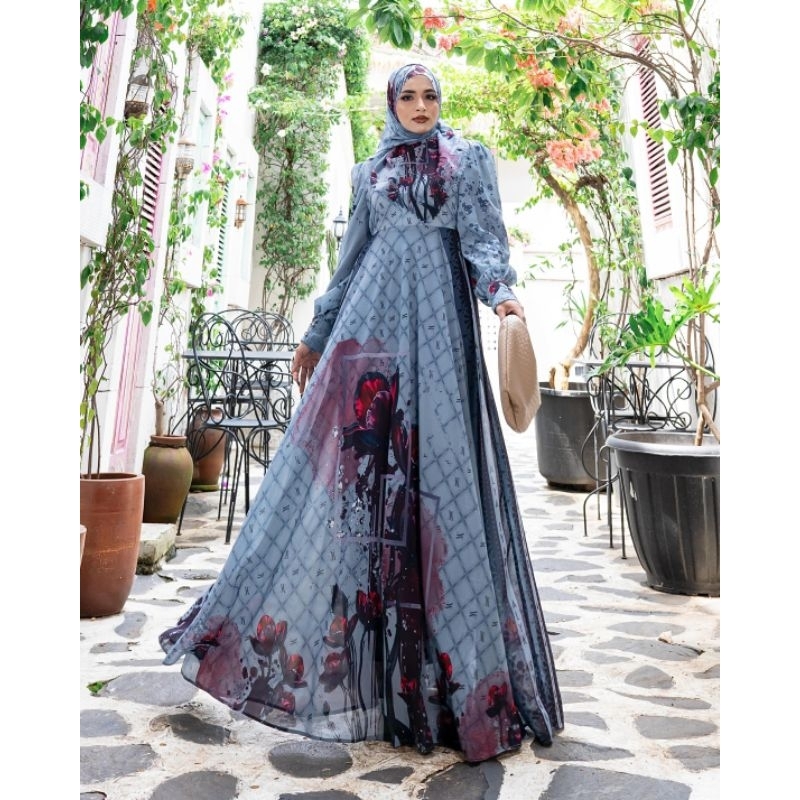 (COD) New Gamis Syari Marissa Series by Alya Syari
