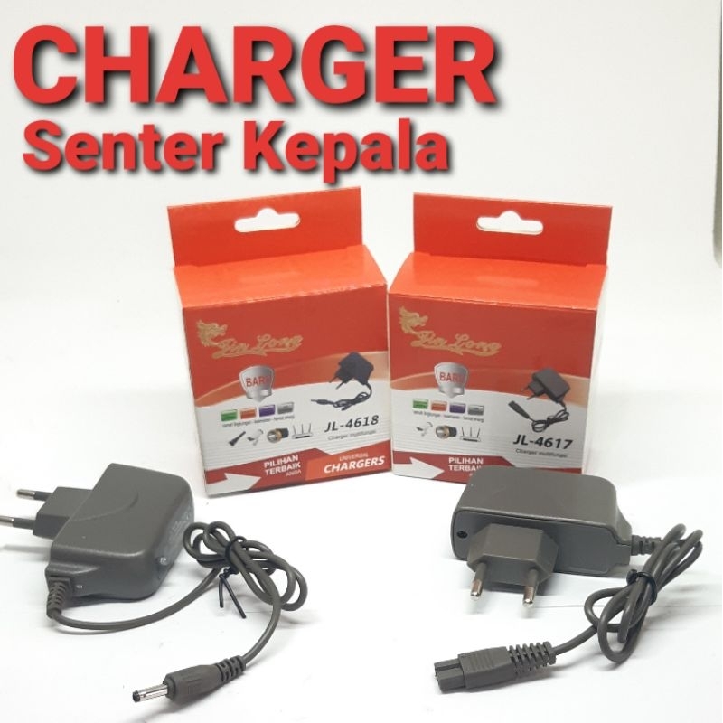 Universal Charger senter kepala