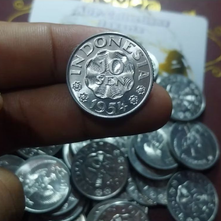 Koin 10 sen tahun 1954