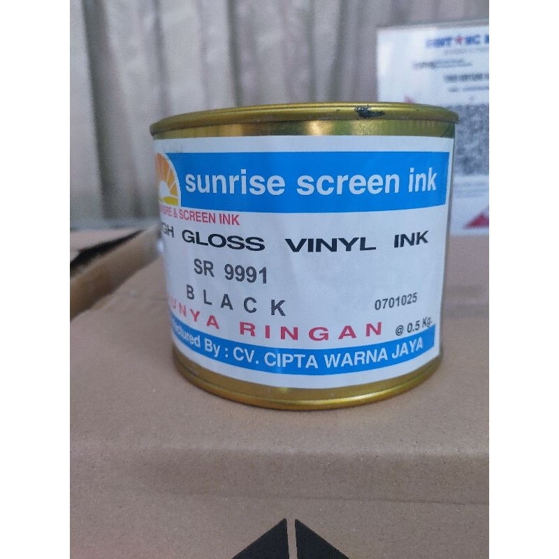 

Cat kertas/pvc sunrise 500grm