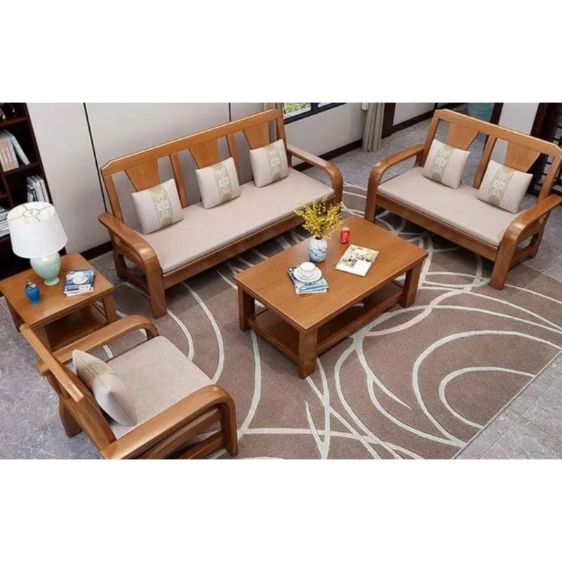 kursi kayu ruang tamu /kursi tamu minimalis/ sofa ruang tamu / kursi kayu jati