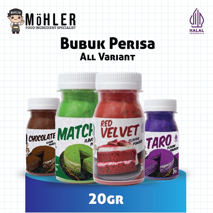 

Mohler powder perisa pewarna 20GR