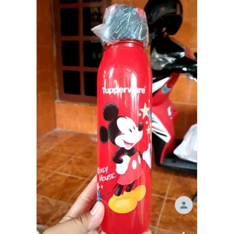 Botol minum mickey minnie 500 ml  tupperware eceran 1 pcs