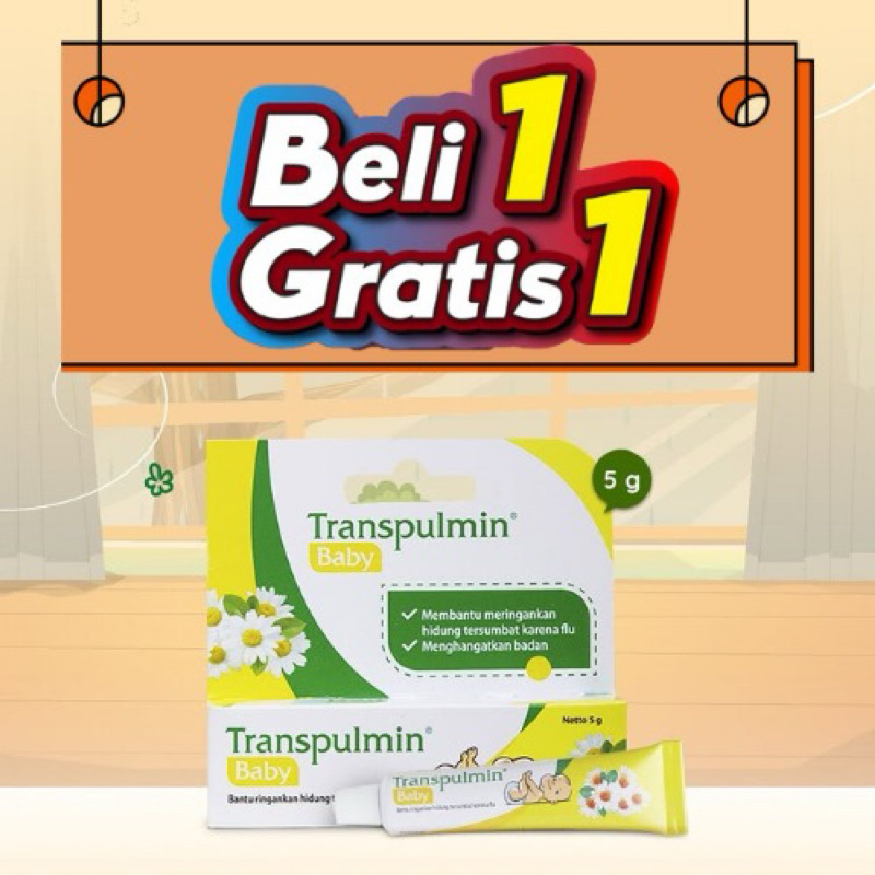 Transpulmin Baby Balsam 20 gr Balsem Bayi Pilek Flu Obat Pilek Bayi Obat Flu Bayi Obat Pilek Anak