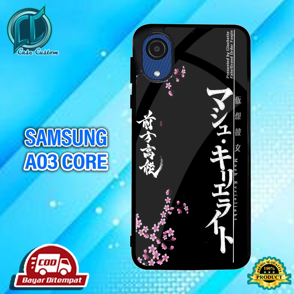 Case SAMSUNG A03 CORE Bisa Untuk Semua Type hp Juga _Terbaru Case Kilau _Case Custom_Hardcase 2D Glo